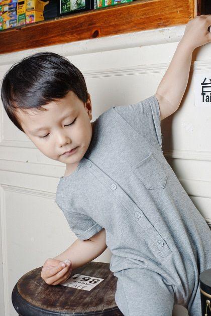 short sleeve terry romper