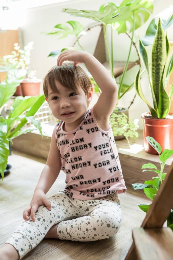 17CT03 Follow Your Heart Tank + 17CSTR01 Beige Splashy Trainers