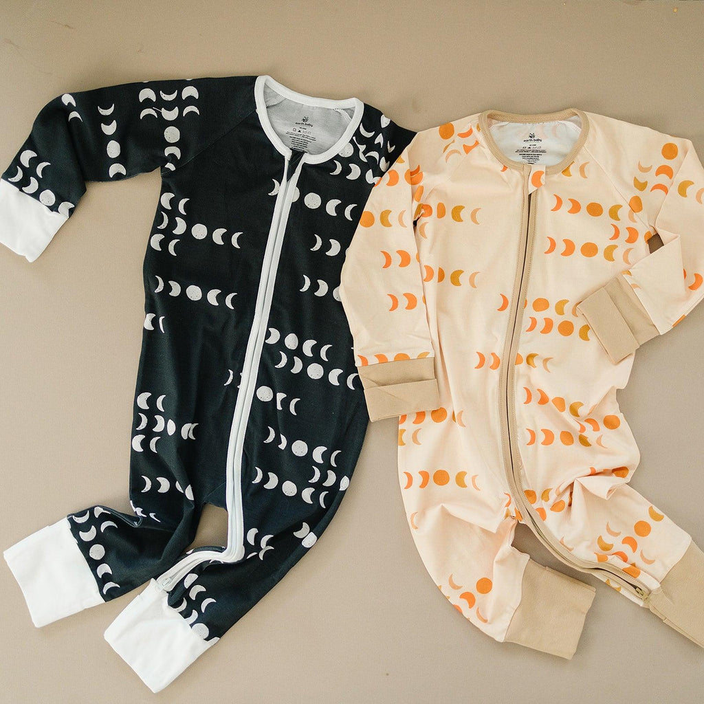 earth baby outfitters modal tencel zipper luna