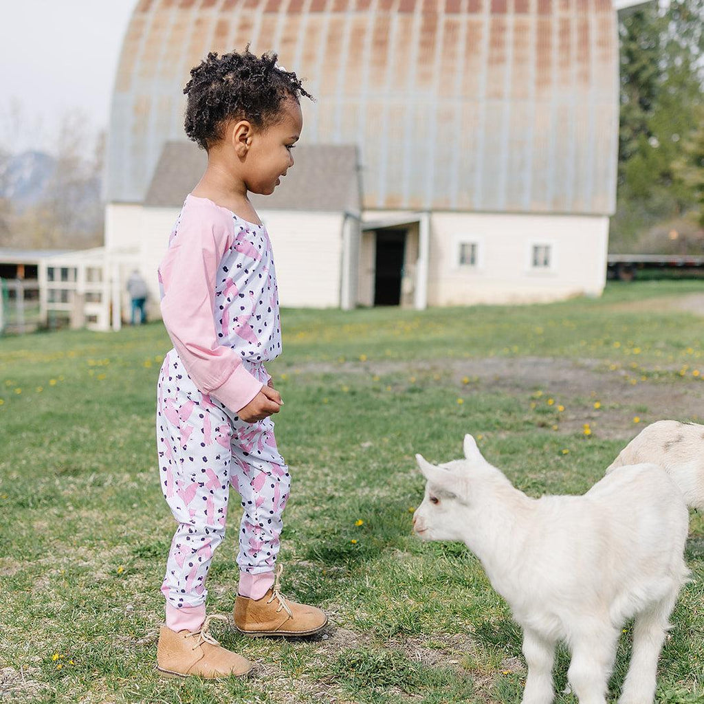 TENCEL™ Lyocell Two-Piece Bamboo Long Sleeve Pajama set - Earth Baby Outfitters