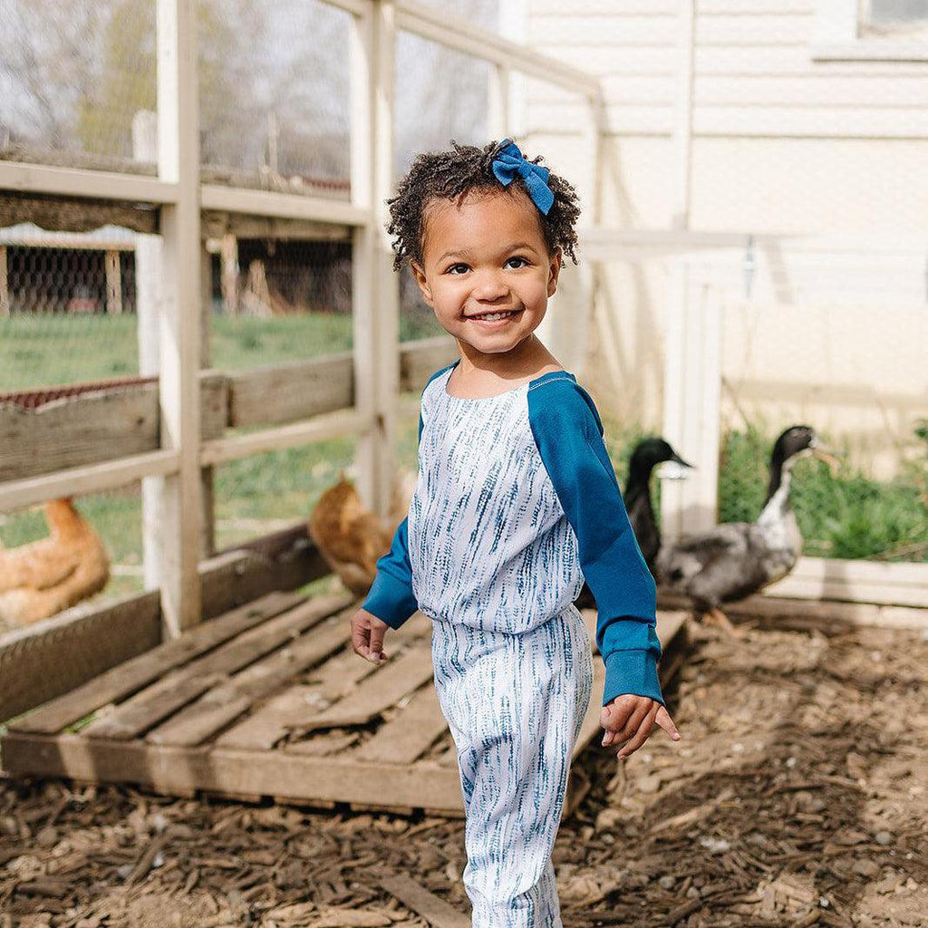 TENCEL™ Lyocell Two-Piece Bamboo Long Sleeve Pajama set - Earth Baby Outfitters