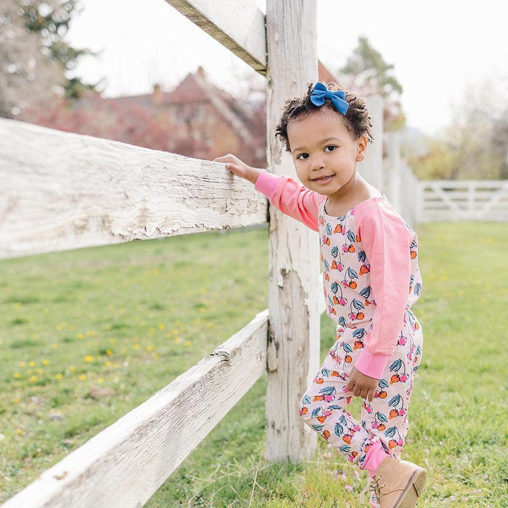 TENCEL™ Lyocell Two-Piece Bamboo Long Sleeve Pajama set - Earth Baby Outfitters