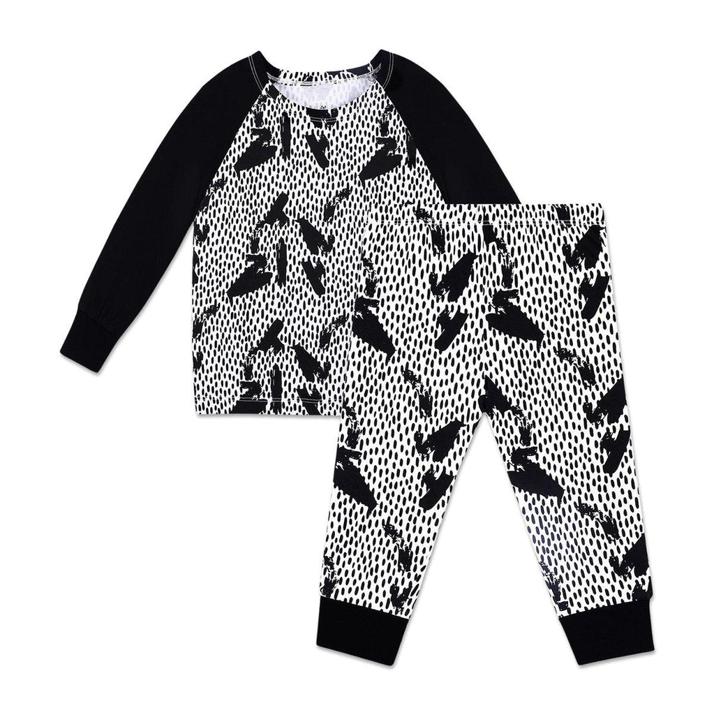TENCEL™ Lyocell Two-Piece Bamboo Long Sleeve Pajama set - Earth Baby Outfitters
